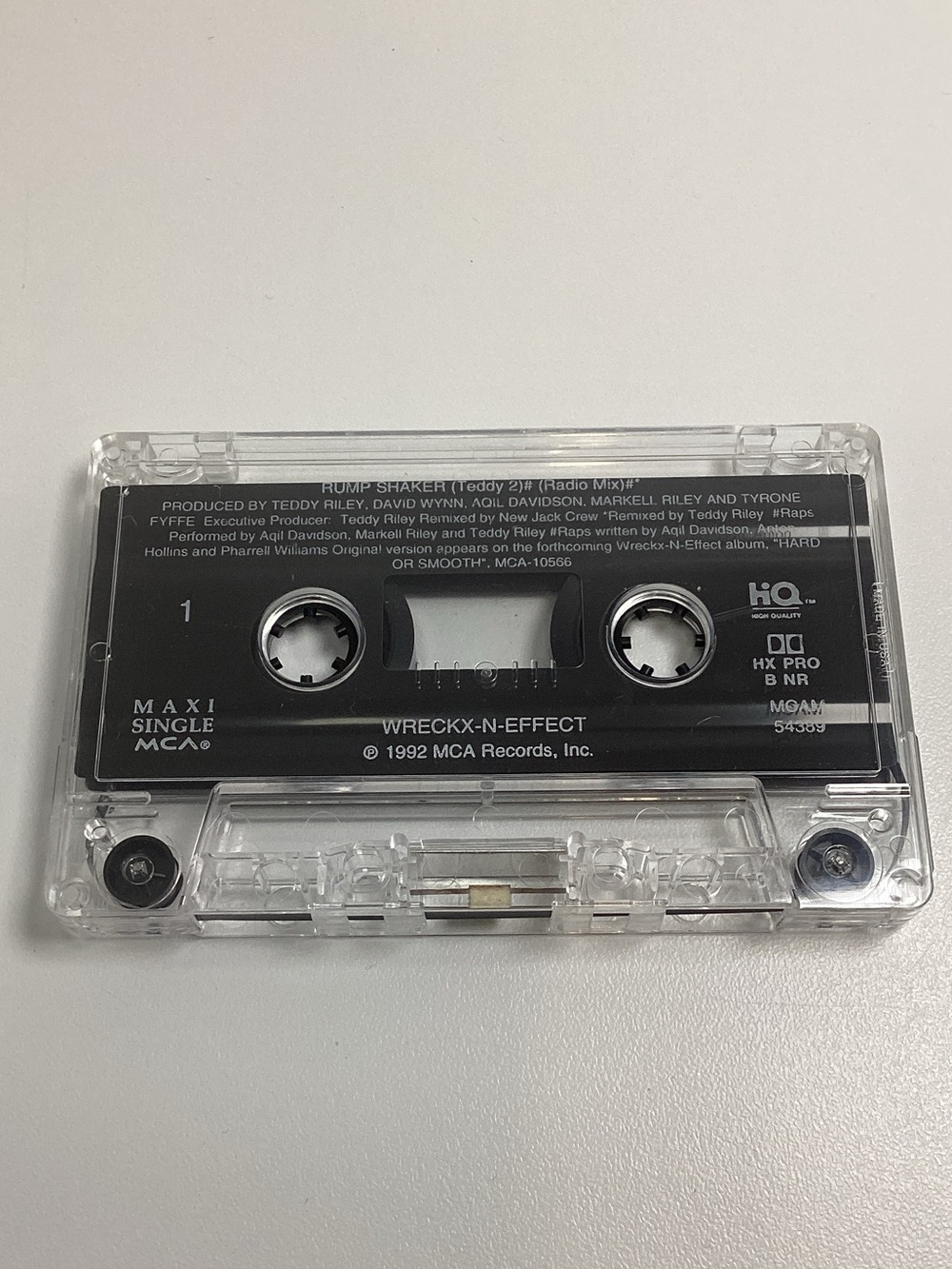 🐵 Wreckx-N-Effect "Rump Shaker" Maxi Single Cassette - Picture 6 of 7